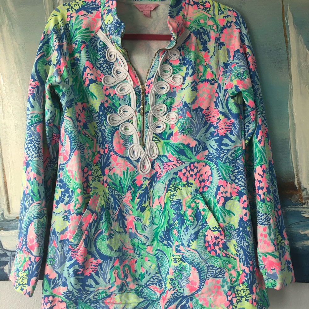 Lilly Pulitzer - Size Small Skipper Popover Tunic